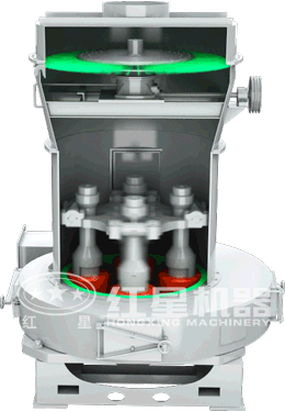 2000目超細磨粉機內(nèi)部精細結(jié)構(gòu)展示