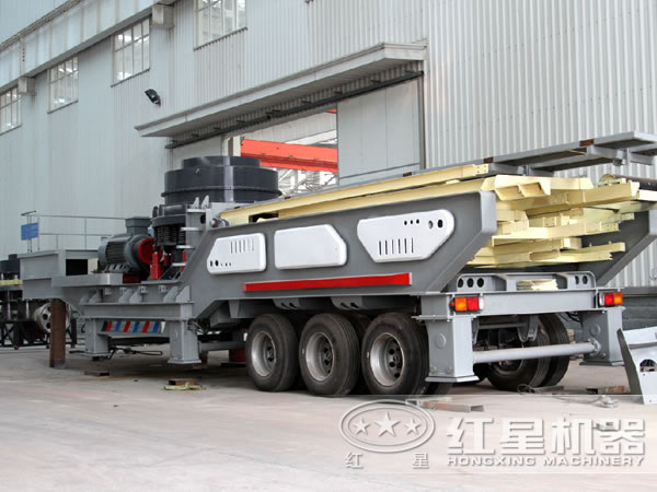 車載移動(dòng)石子破碎機(jī)