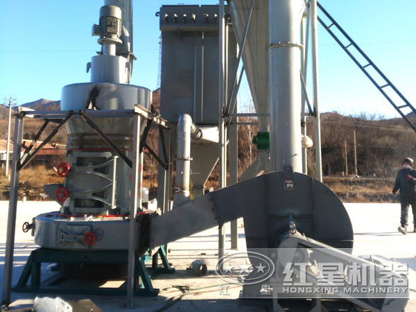 山西大同煤磨粉生產(chǎn)現(xiàn)場