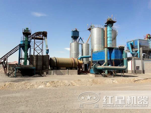 水泥生產工藝現(xiàn)場設備組成