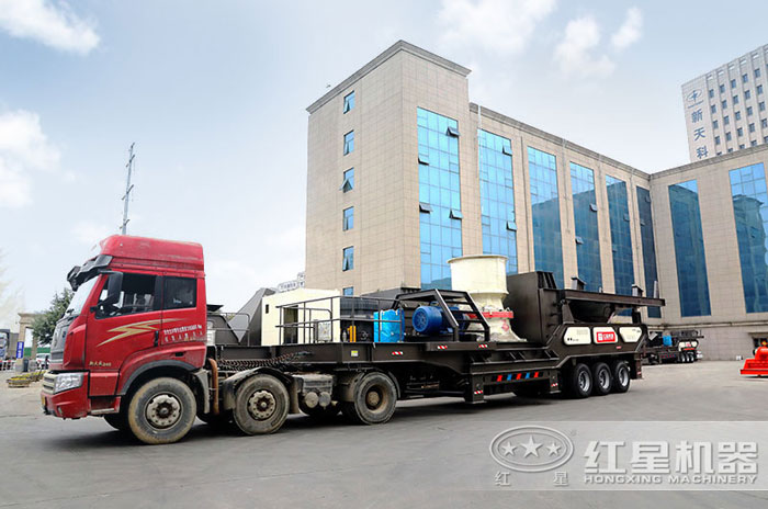 移動破山石機(jī)發(fā)貨