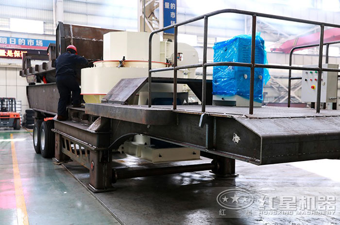 紅星第六代新型制砂機(jī)