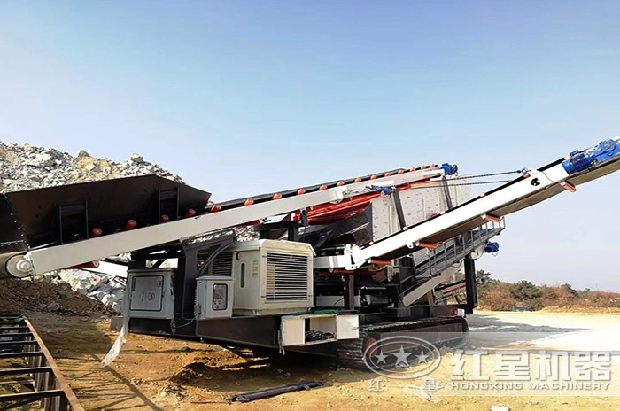 履帶式移動(dòng)制砂機(jī)