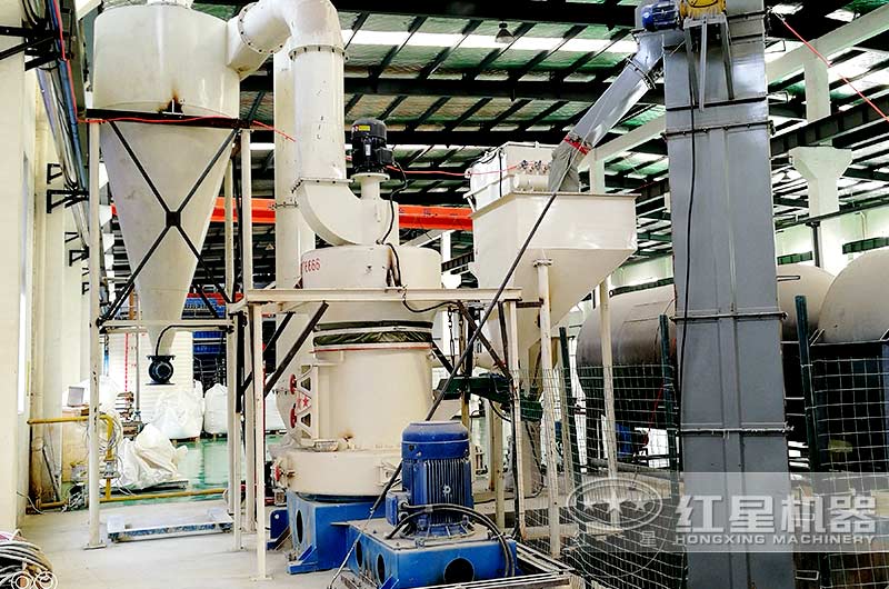 小型磨粉生產(chǎn)線現(xiàn)場