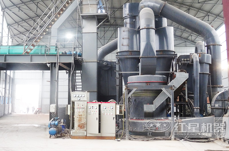 室內(nèi)環(huán)保超細(xì)磨粉機(jī)現(xiàn)場