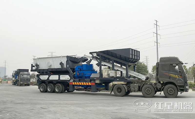 移動石頭磨沙機(jī)