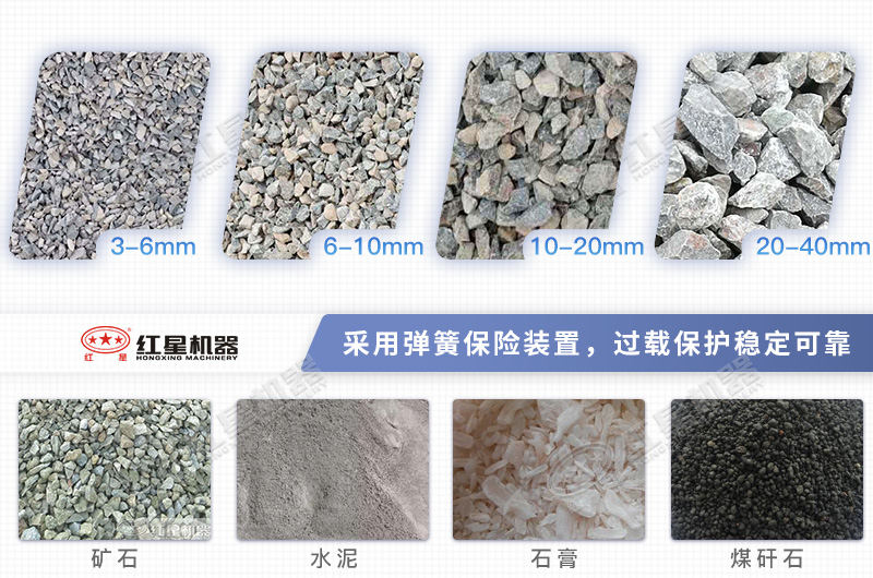 立式制砂機生產(chǎn)成品